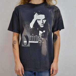 1987 Nothing Like The Sun Sting Tour Tee