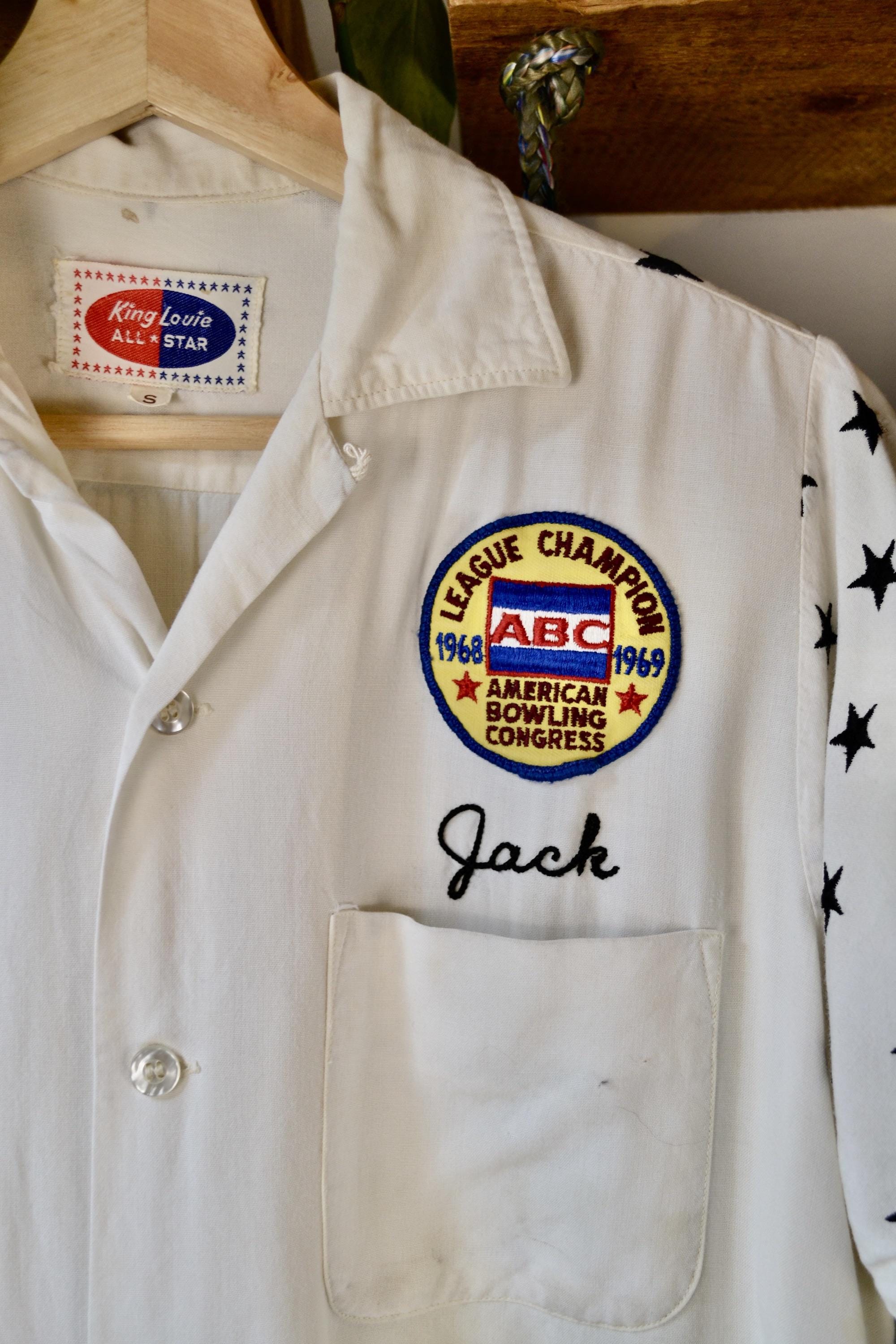 1950 American Bowling Congress シャツ Vintage Sixties Jack Englesby American Bowling Congress League