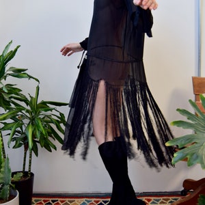 Vintage 1920's Fringe Flapper Dress image 3