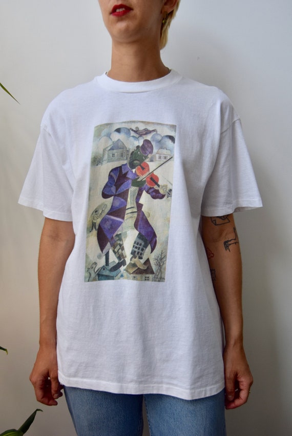 90s Marc Chagall Guggenheim Tee