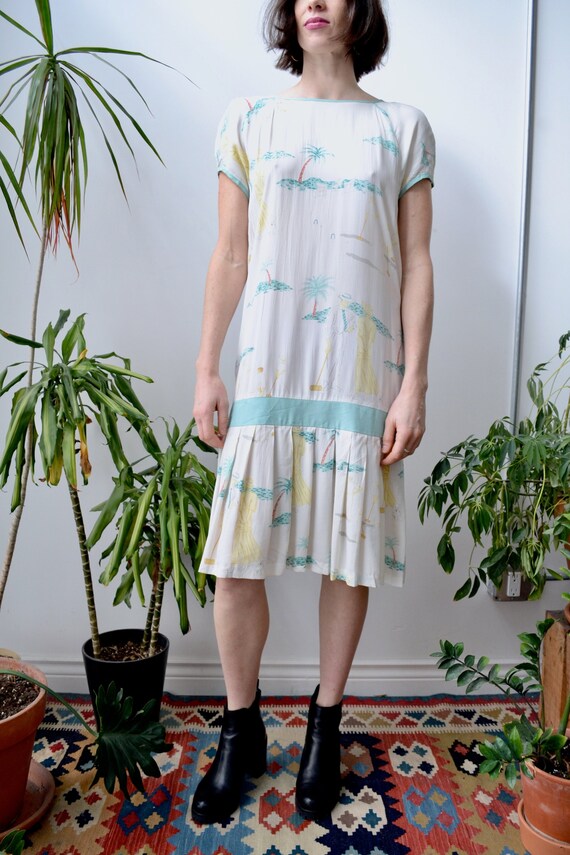 20's Inspired Croquet Dress Gem