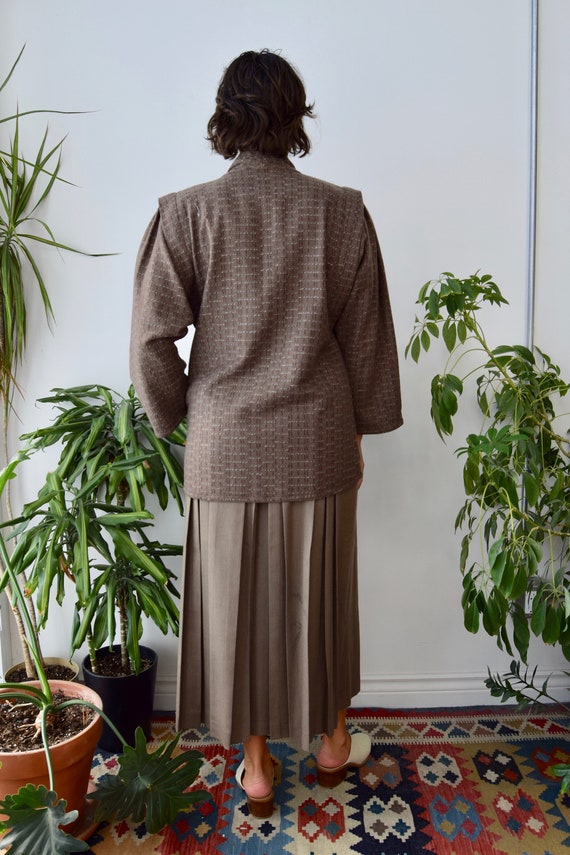 1980s Bagatelle Wool Skirt Suit - image 3
