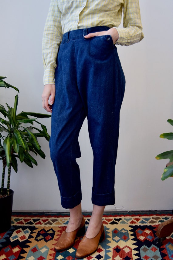 Vintage 1950's Short Horn Levi's Jeans