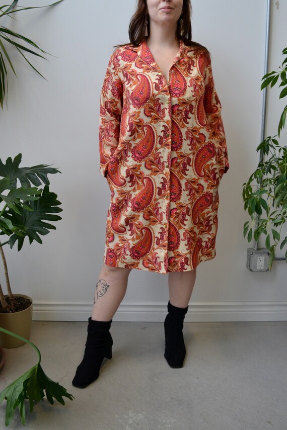 60s/70s Paisley Models Coat