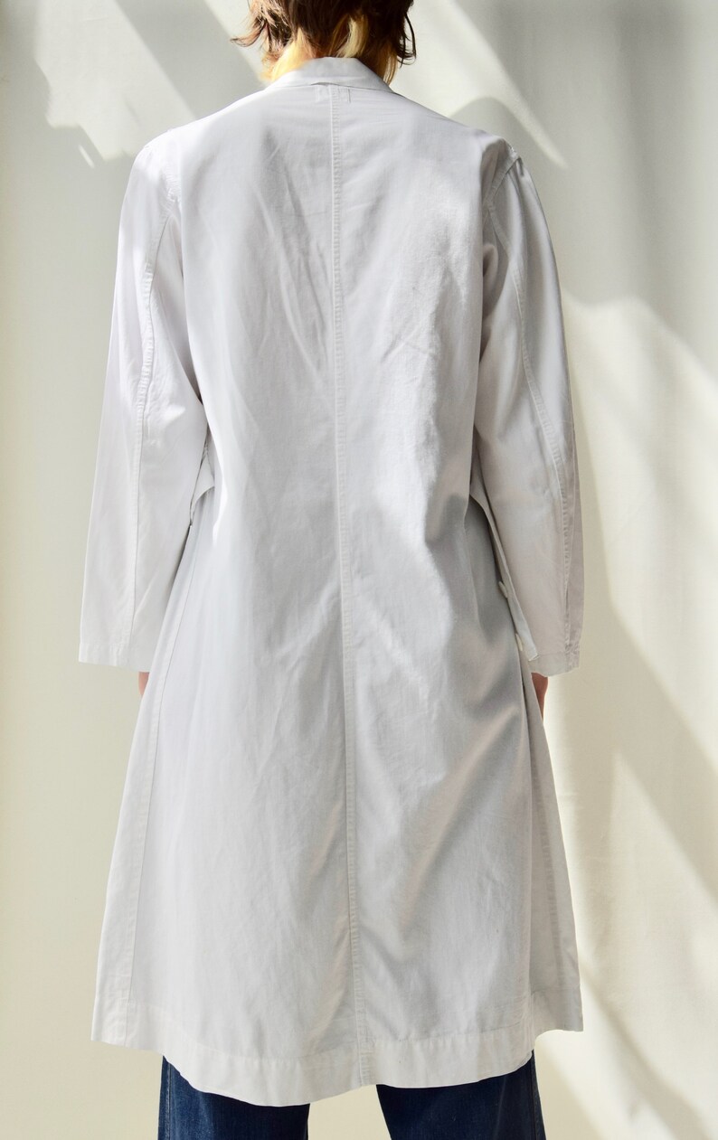 Vintage Lab Coat/medical Uniform Jacket Etsy