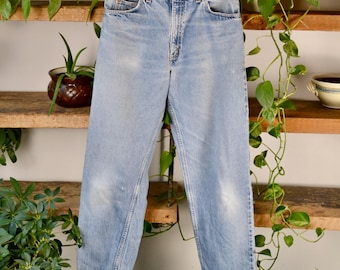 Vintage 90er Jahre Levi 550 Jeans in heller Waschung