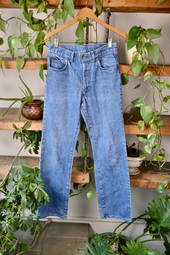 Vintage 90s Polo Ralph Lauren Mid Wash Boot Cut Jeans- W28