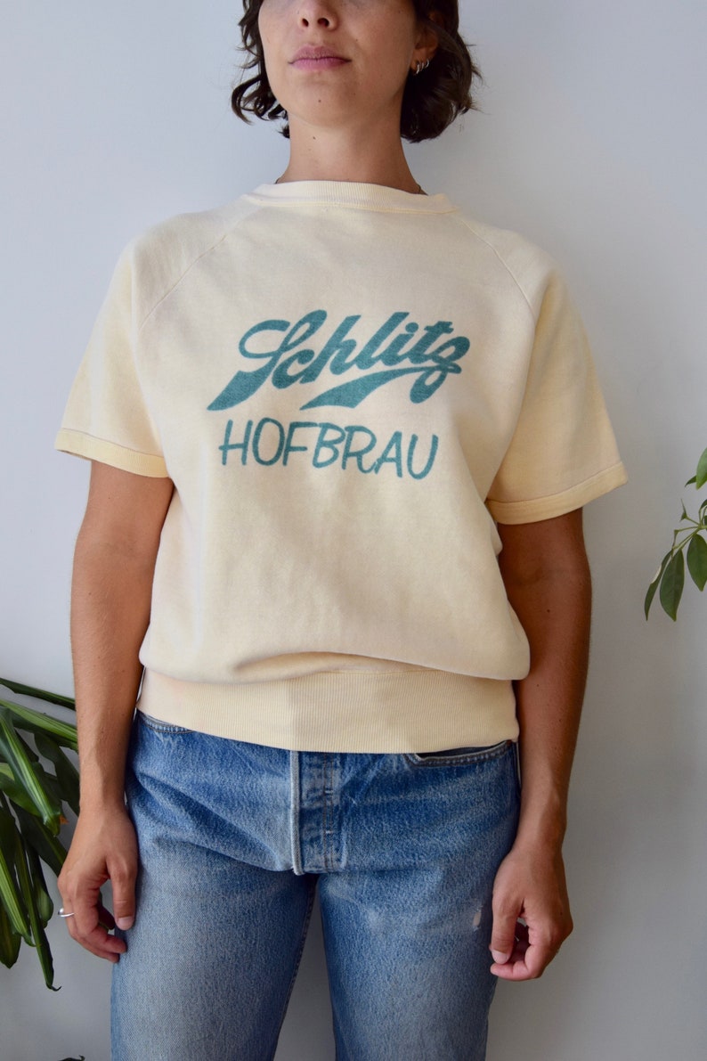 60s Schlitz beer vintage sweat shirt