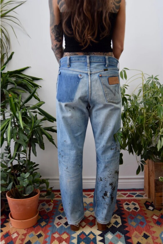 Vintage Heavily Thrashed 1960s Wrangler Jeans - Etsy