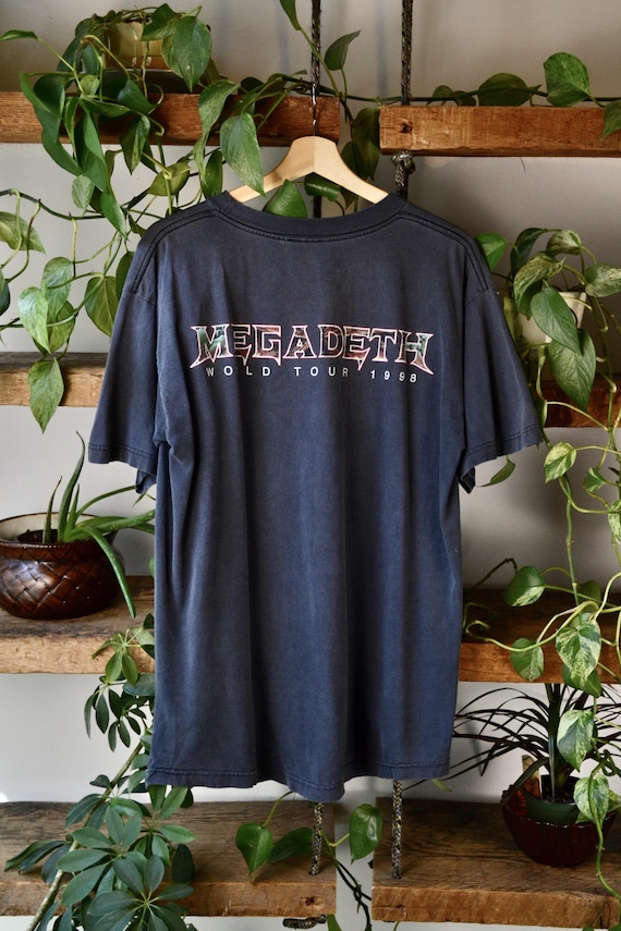 MEGADETH 1998 ワールドツアー Tシャツ M Vintage RARE 1998 Chaos Comics Graphic Megadeth 1998 World Tour