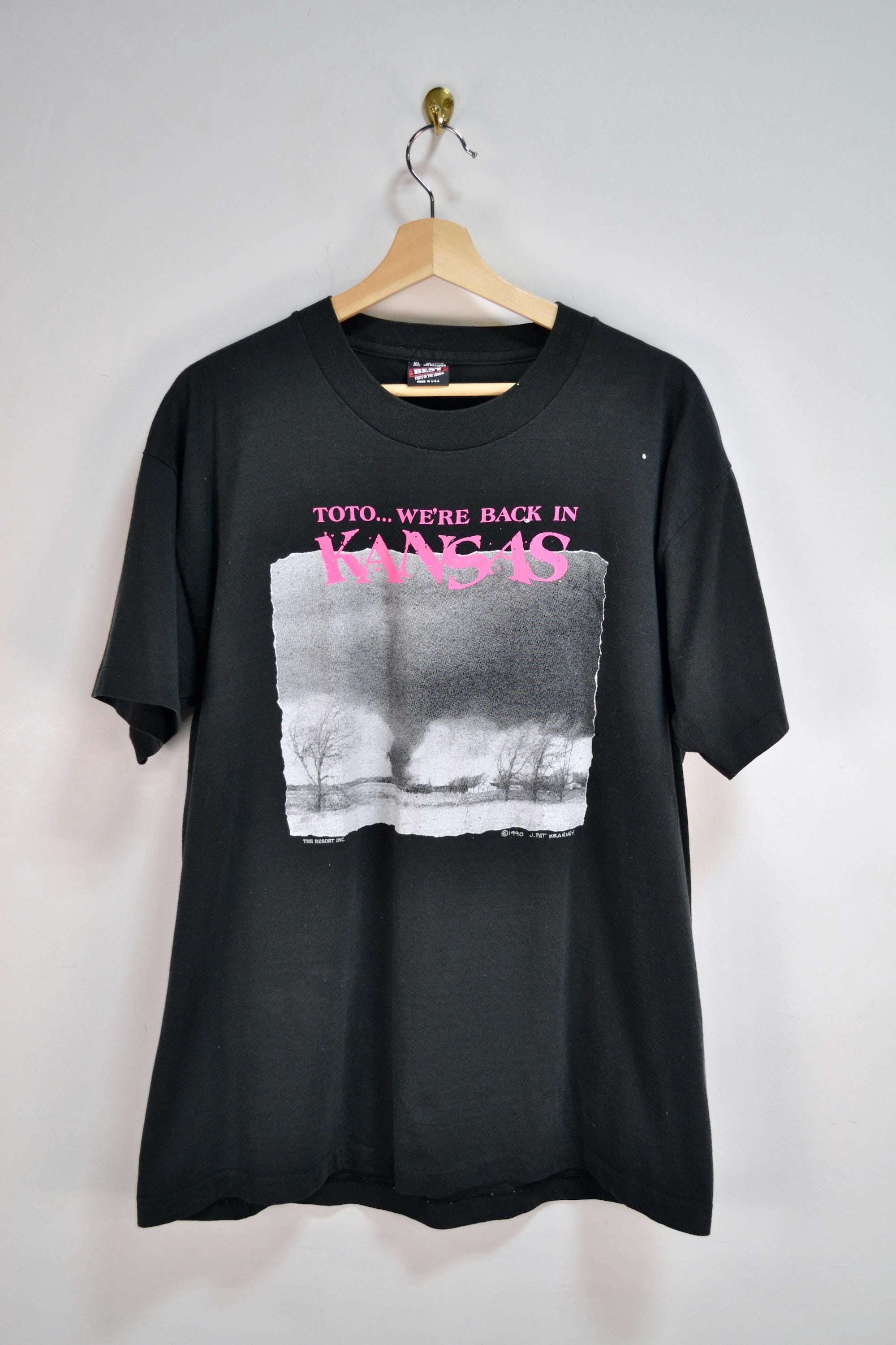 Vintage Nineties Single Stitch Toto... We're Back in Kansas Tornado Tee