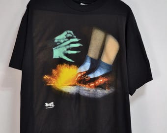 Vintage Original 90s/00s "Stanley Desantis" Ruby Slippers Wizard of Oz Graphic Tee