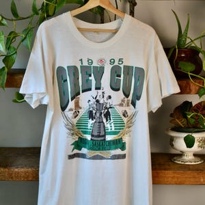 Vintage 1995 CFL Grey Cup Single Stitch Tee
