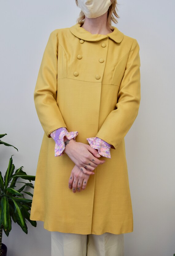 Sixties Fancy Mustard Jacket