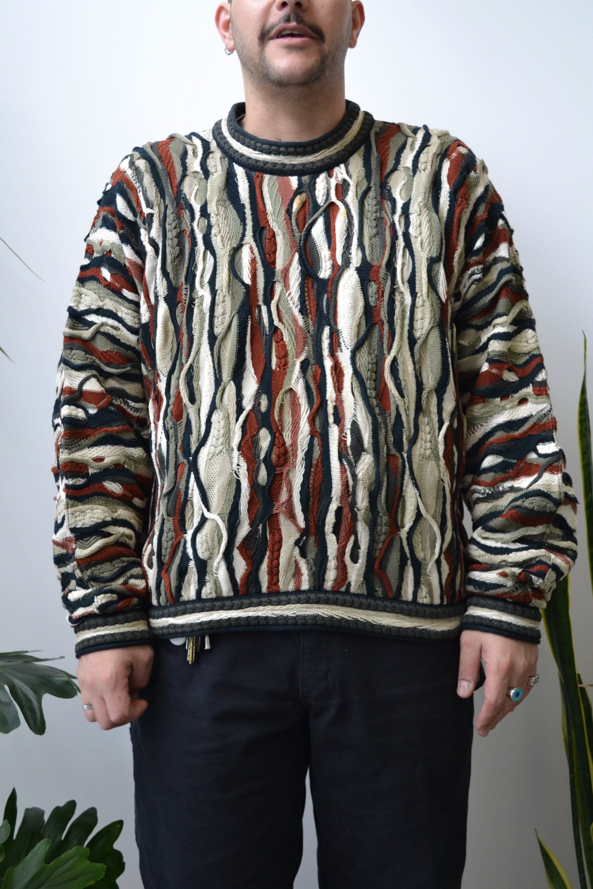 Nineties 3D Knit Coogi Pullover Sweater