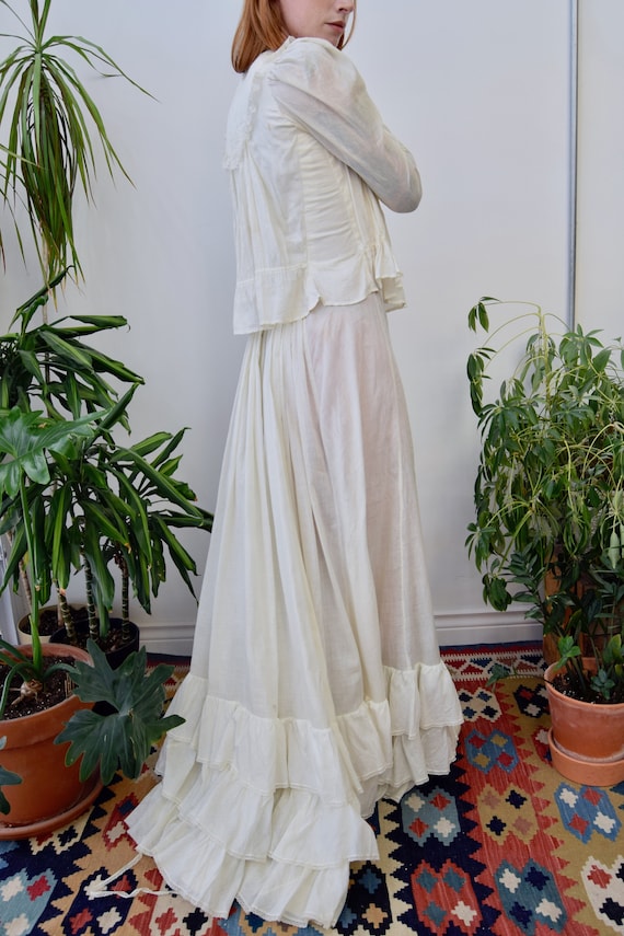 white cotton lawn dress Eileen West The Clara Iconic White Cotton Lawn Nightdress Iconic White / 3X