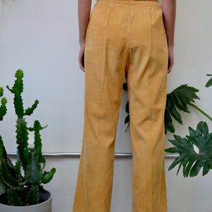 Seventies Galliano Caramel Corduroy Flares image 3