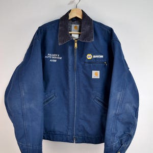 Carhartt Detroit Jacket Navy - Etsy Hong Kong