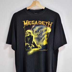 Vintage RIP Mary Jane Megadeth Tee - Etsy
