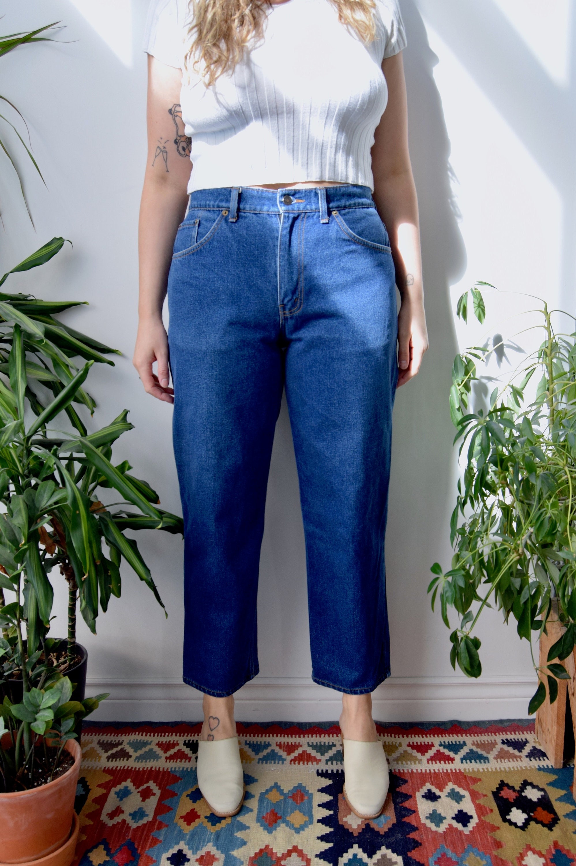 Mid Wash Levi's 509 Jeans - Etsy Israel