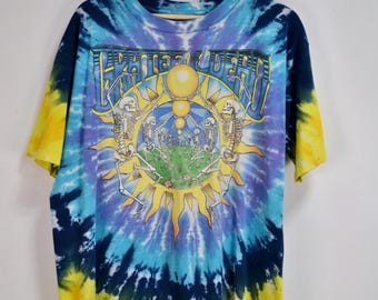 Vintage Grateful Dead Summer Tour 1991 Liquid Blue Single Stitch Tee