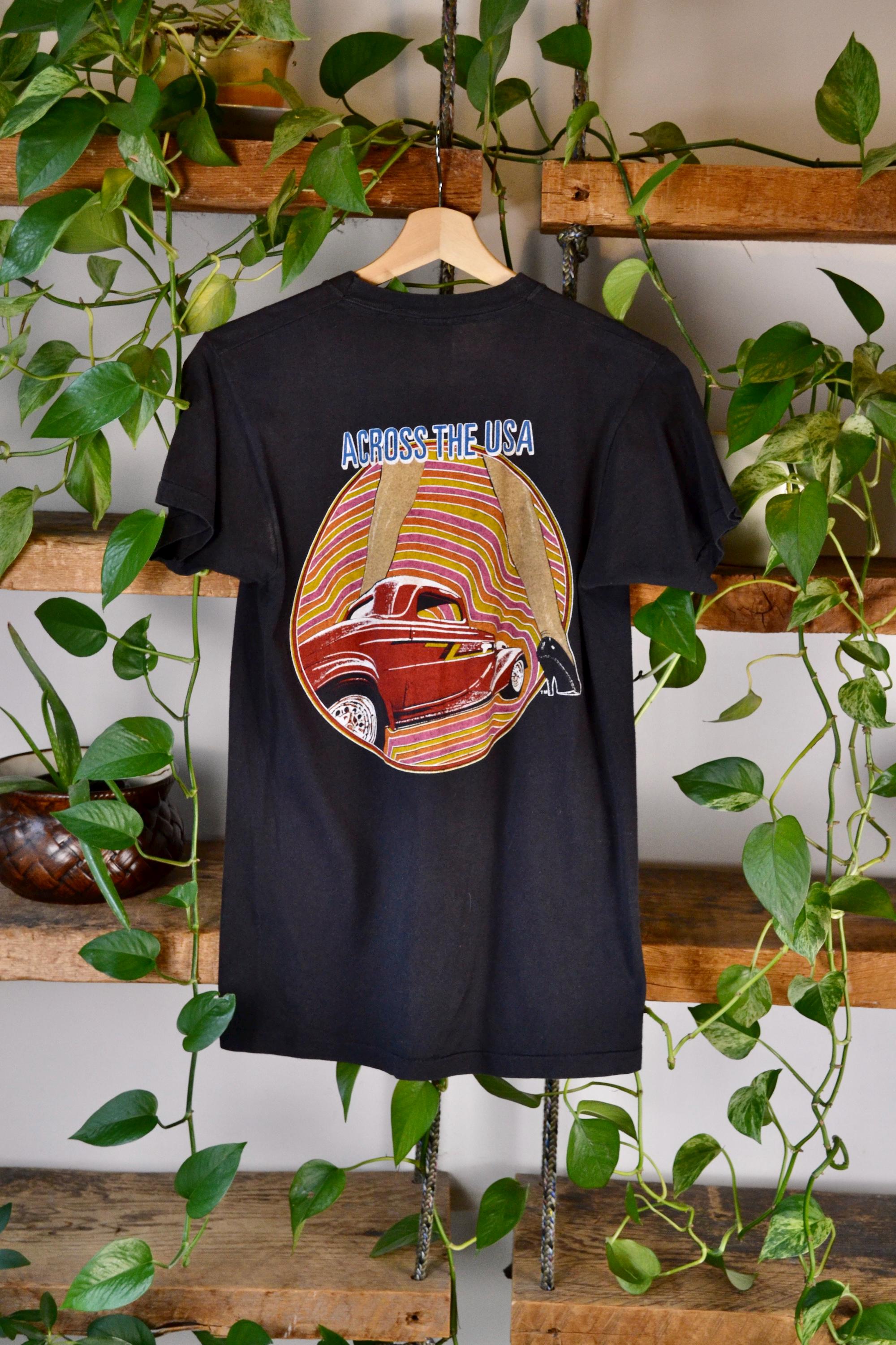 Vintage 80's ZZ Top Eliminator Tour Band Tee - M - Etsy