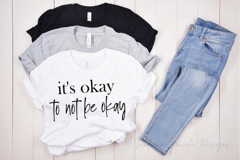 It’s Okay to Not Be Okay Svg, Mental Health Svg, Digital Download, Png ...