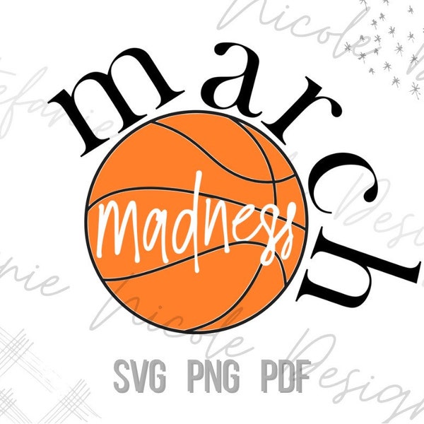 March Madness Svg Etsy