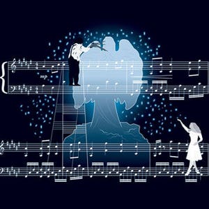 Theme from Edward Scissorhands - Danny Elfman - Ice Dance - Movie Classics Poster - Tim Burton - Soundtrack Print (Various Sizes)
