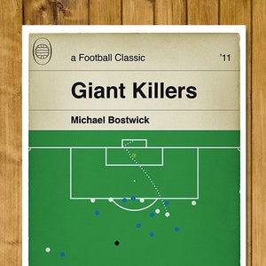 Stevenage Borough 3 Newcastle United 1 - Michael Bostwick Tor - FA Cup 3rd Round 2011 - Classic Football Buch-Cover (verschiedene Größen)