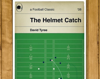 David Tyree Helmet Catch Poster - Football Print