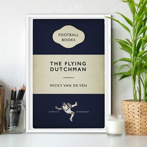 Micky van de Ven goal line clearance - Tottenham Hotspur 1 Man Utd 0 - Europa League Final 2025 - Classic Book Cover Print (Various Sizes)