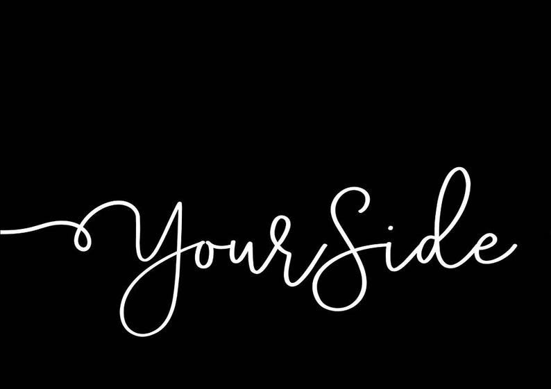 My Side, Your Side Posters Print at Home Bedroom Art Bedroom Poster Couples Home Above Bed Left and Right A3 420 x 297mm image 5
