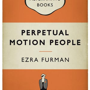 Ezra Furman Perpetual Motion People Book Cover Poster Alternative Book Cover Print Indie Rock Music Gift Various Sizes image 3