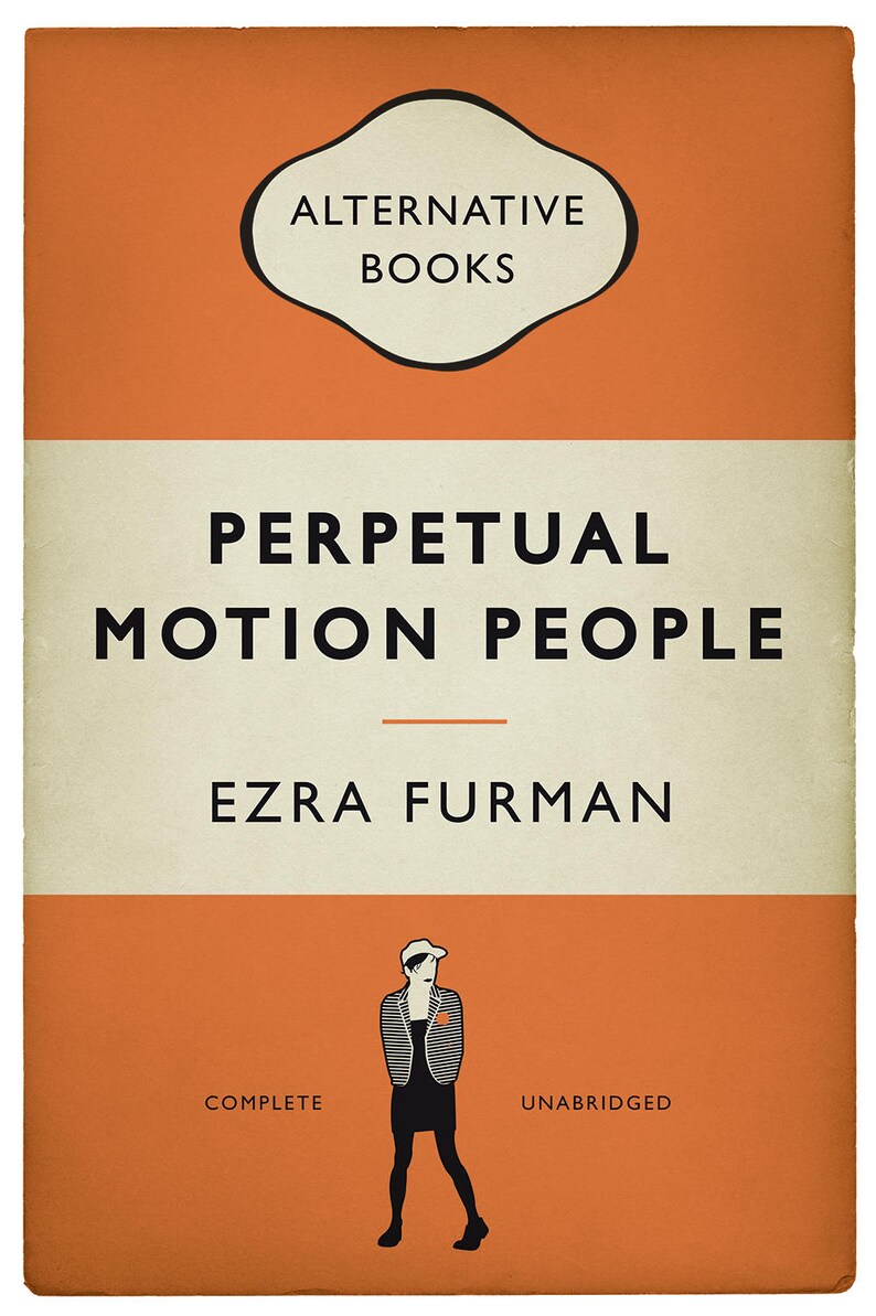 Ezra Furman Perpetual Motion People Book Cover Poster Alternative Book Cover Print Indie Rock Music Gift Various Sizes image 3