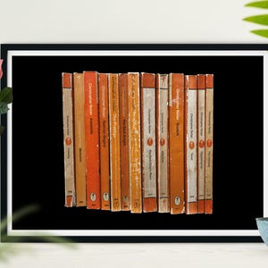Christopher Nolan Filmografie – Filmposter als Geschenk – Vintage-Buchrücken-Kunst – Wanddekoration für Filmfans