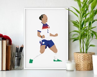 Póster de celebración de Lucy Bronze - Inglaterra Femenina - Campeona de la Eurocopa 2025