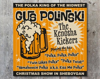Gus Polinski - Polka King - John Candy - Home Alone - Alternative Christmas Card