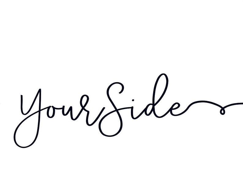 My Side, Your Side Posters Print at Home Bedroom Art Bedroom Poster Couples Home Above Bed Left and Right A3 420 x 297mm image 2