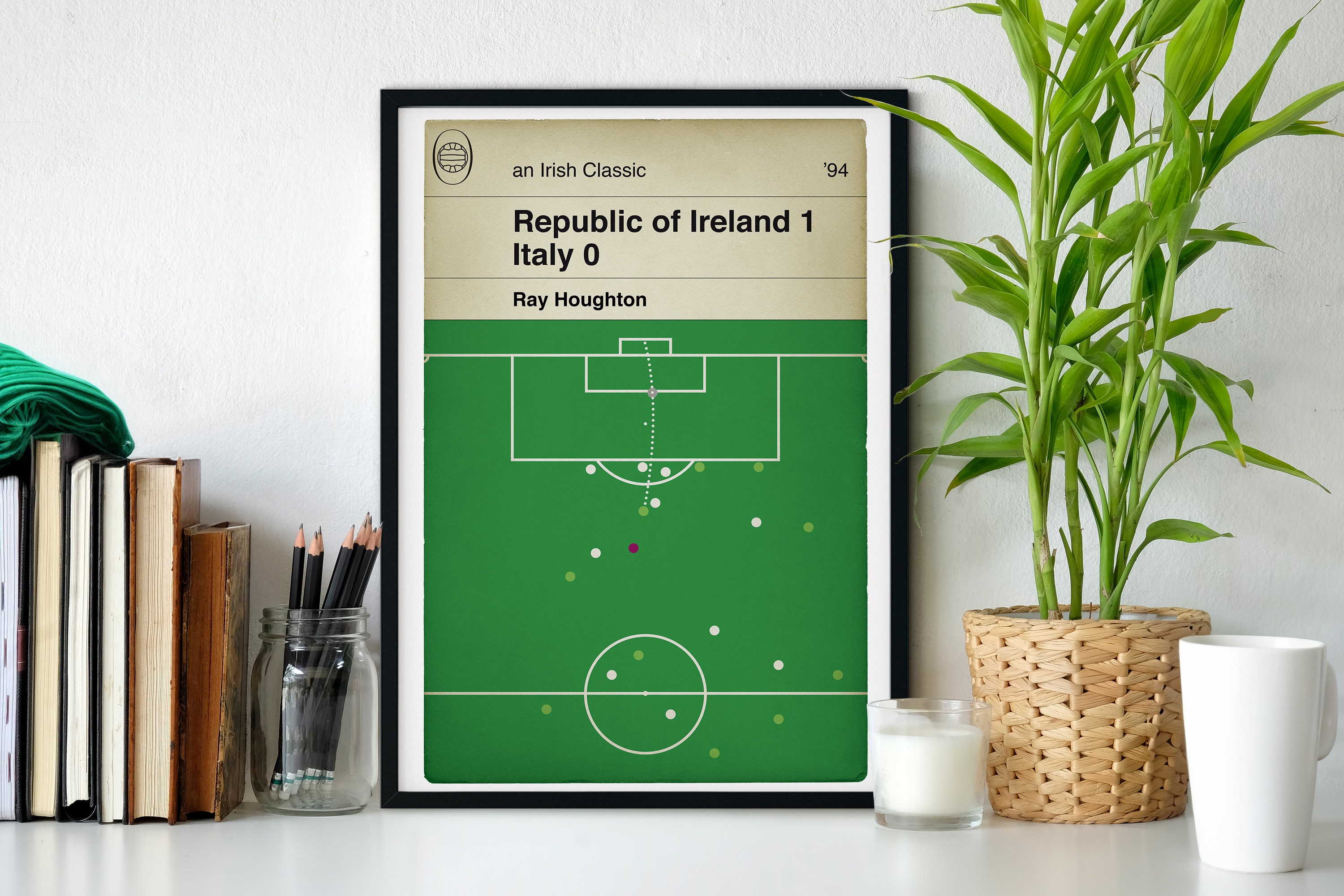 Republic of Ireland - Ray Houghton - Winning Goal V Italy - World