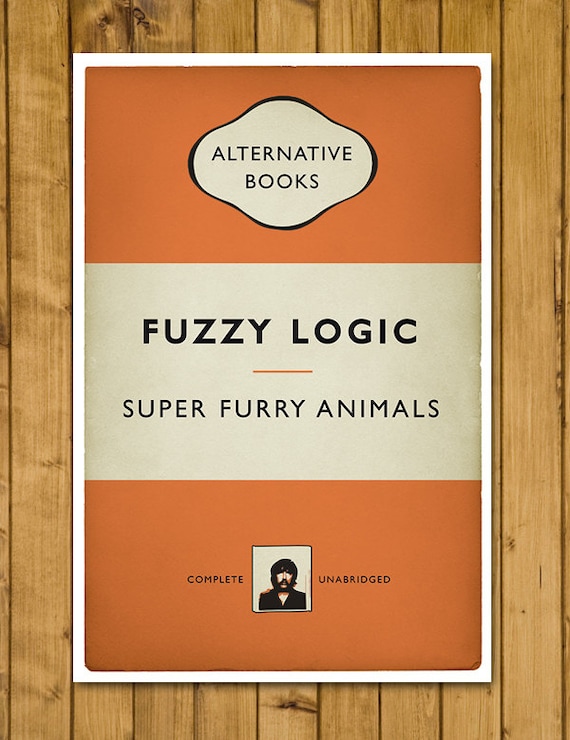 Super Furry Animals - Fuzzy Logic - Alternative Book Cover Poster