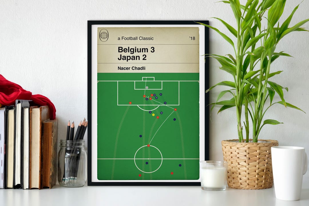 Belgien Sieger Japan Nacer Chadli Tor Belgien Japan WM