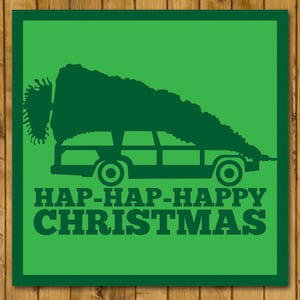 National Lampoon’s Christmas Vacation - Griswold Family Christmas Tree - Christmas Card (125mm Square)