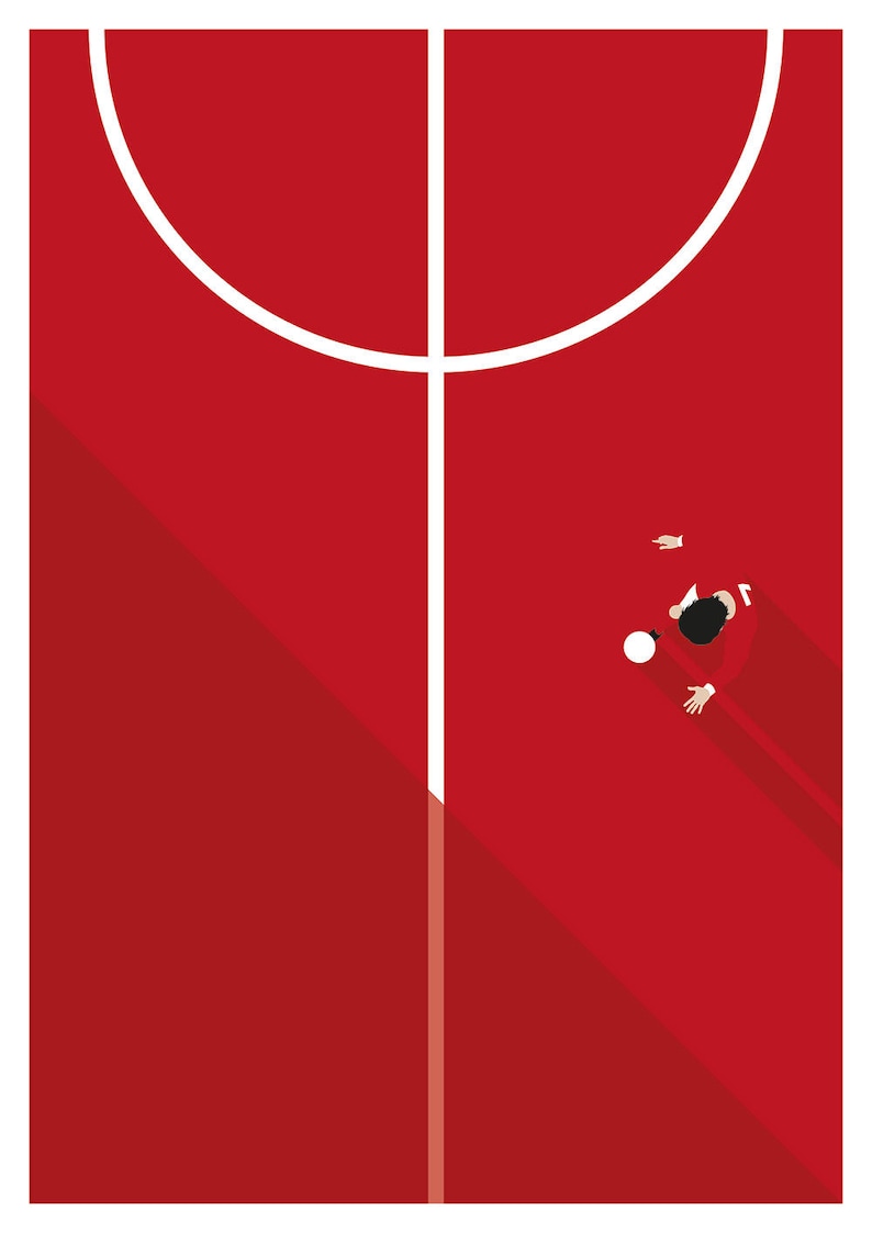 The Red Devils United Nickname Poster Best Etsy