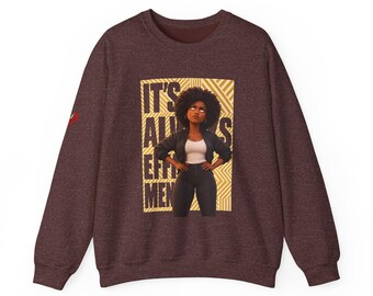 It's Always Effin Men Unisex Heavy Blend™ Crewneck Sweatshirt