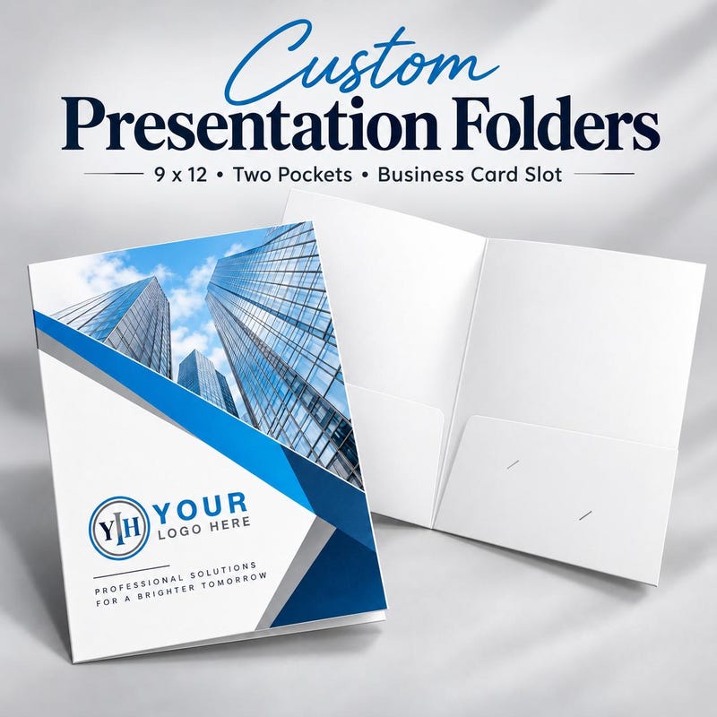 Custom Cardstock Folder - Etsy