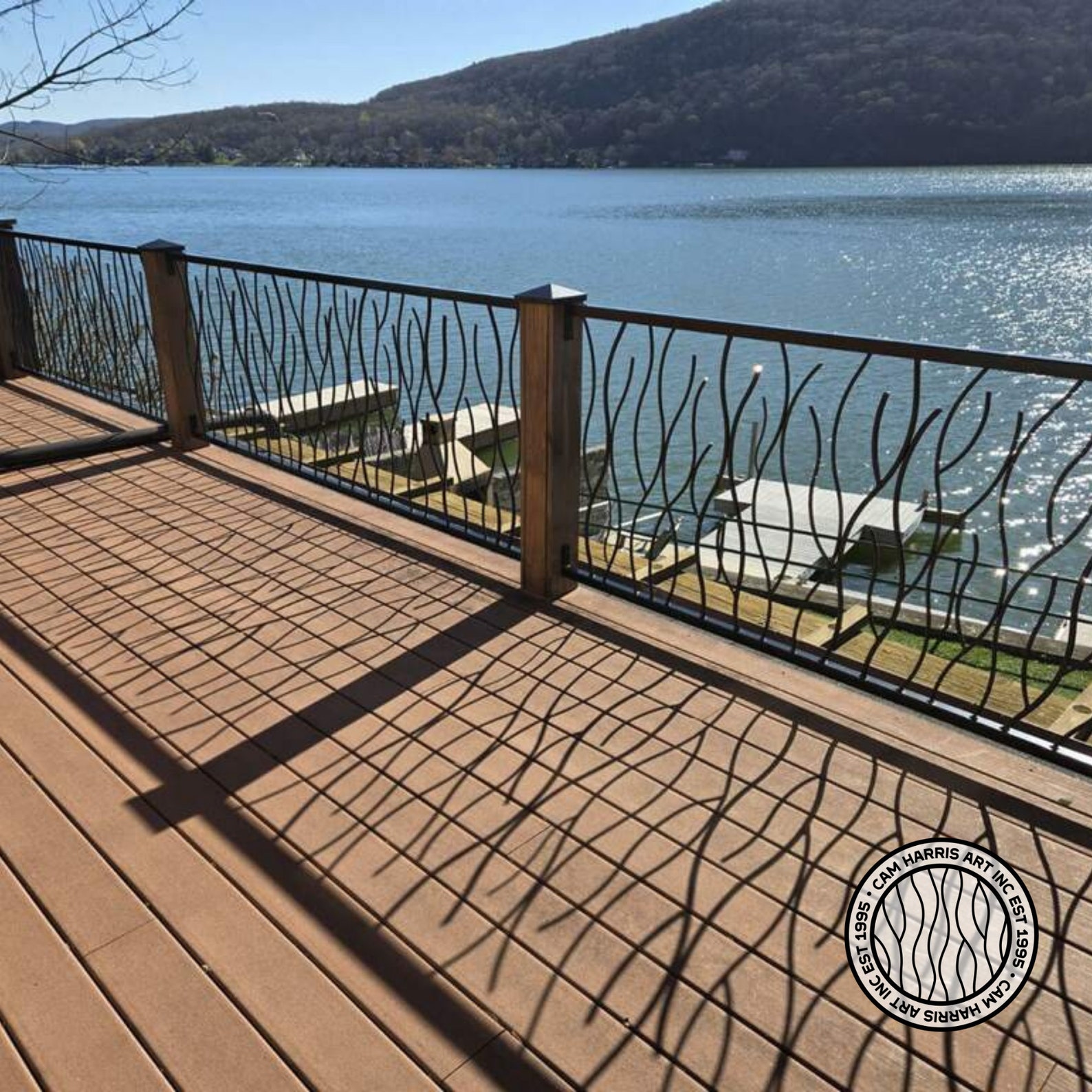 Branch Style Railing | Twigs Design Tree Branch Railing | Metal Stair ...