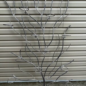 Garden Art Flower Pot Tree | Hand Wrought Iron Tree | Indoor Outdoor ...