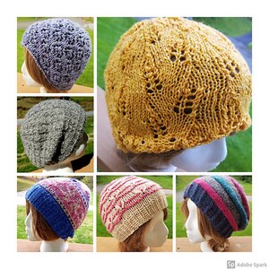 A Hat For Every Month (Knitting Hat Patterns for January - December + Bonus Hat Pattern; 13 Total)
