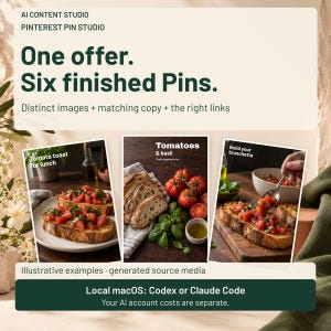 AI Pinterest Pin Creator for Codex or Claude Code
